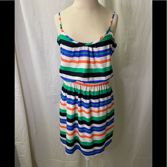 Collective Concepts Strip Dress Size L - Picture 1 of 4